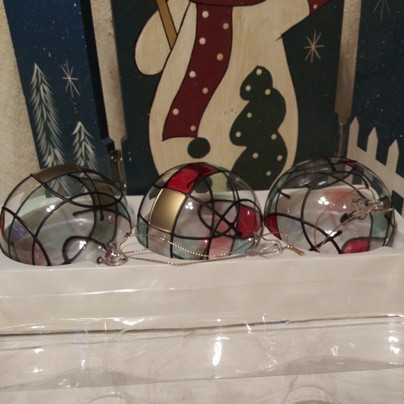 Vintage Silvestri blown glass tree ornaments. - Picture 5 of 8